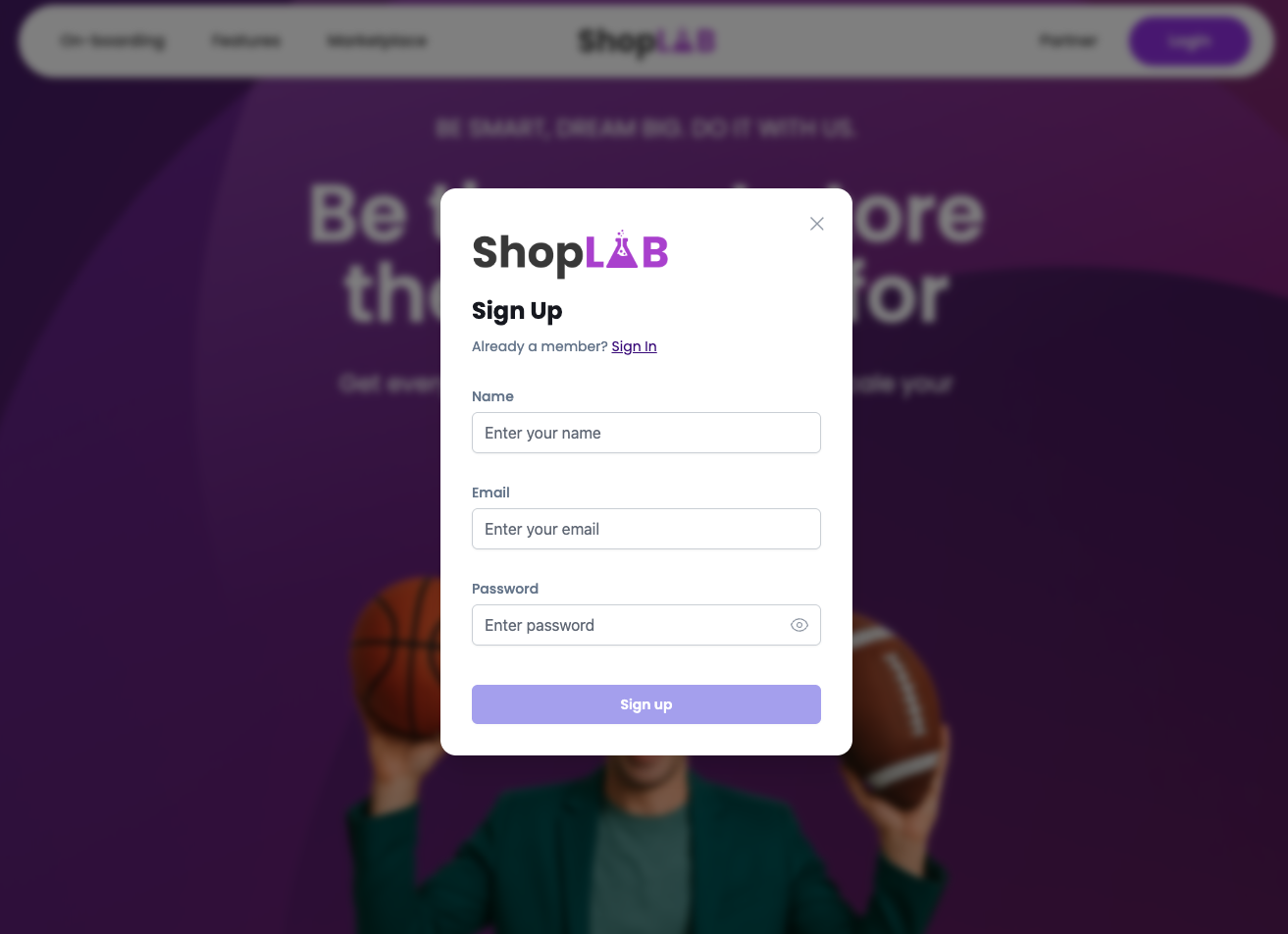 Easy Onboarding